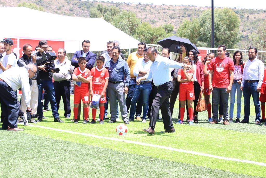 Apoya Scotiabank:  Inauguran Cancha de Futbol 7 en Colón en Unidad Deportiva
