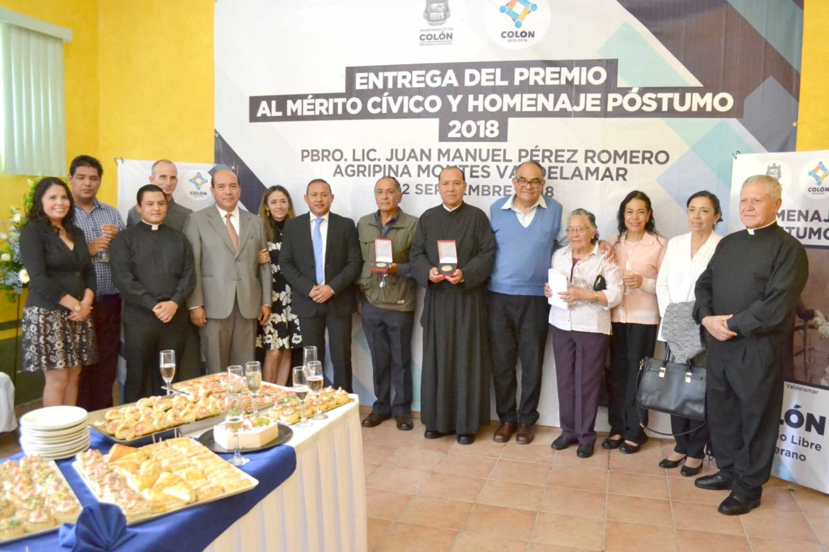 En Cabildo:  Reciben Mérito Civil y Homenaje Póstumo Personas Invaluables para Colón