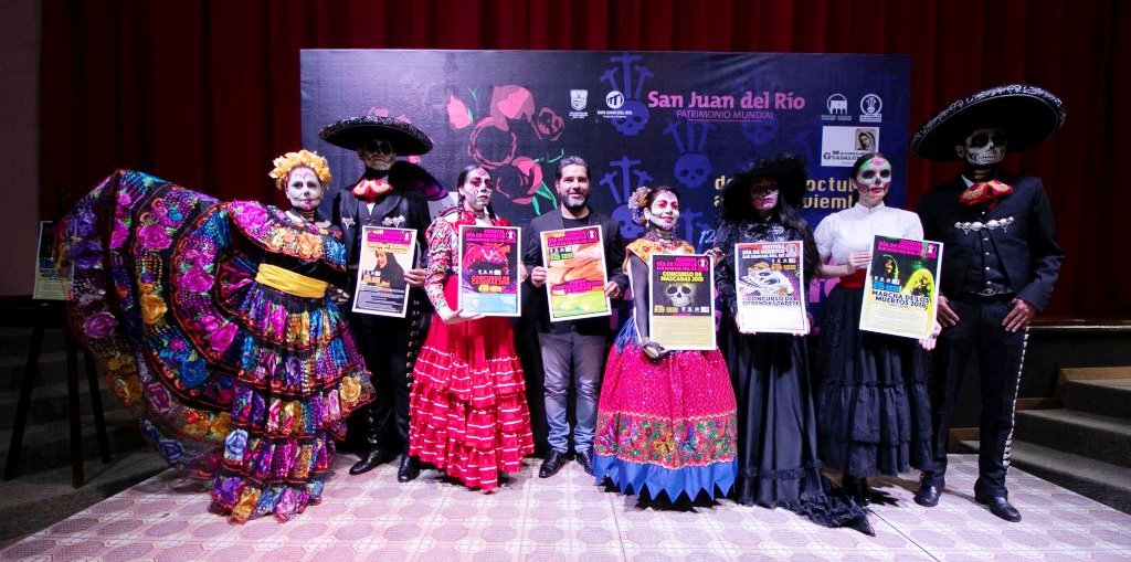 Gobierno sanjuanense:  Presenta  12a. edición del festival de día de muertos  San Juan del Rio