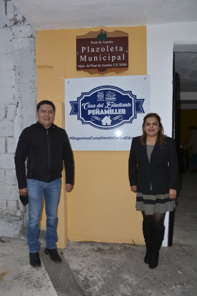 Inauguran: Casa del Estudiante en Pinal de Amoles.