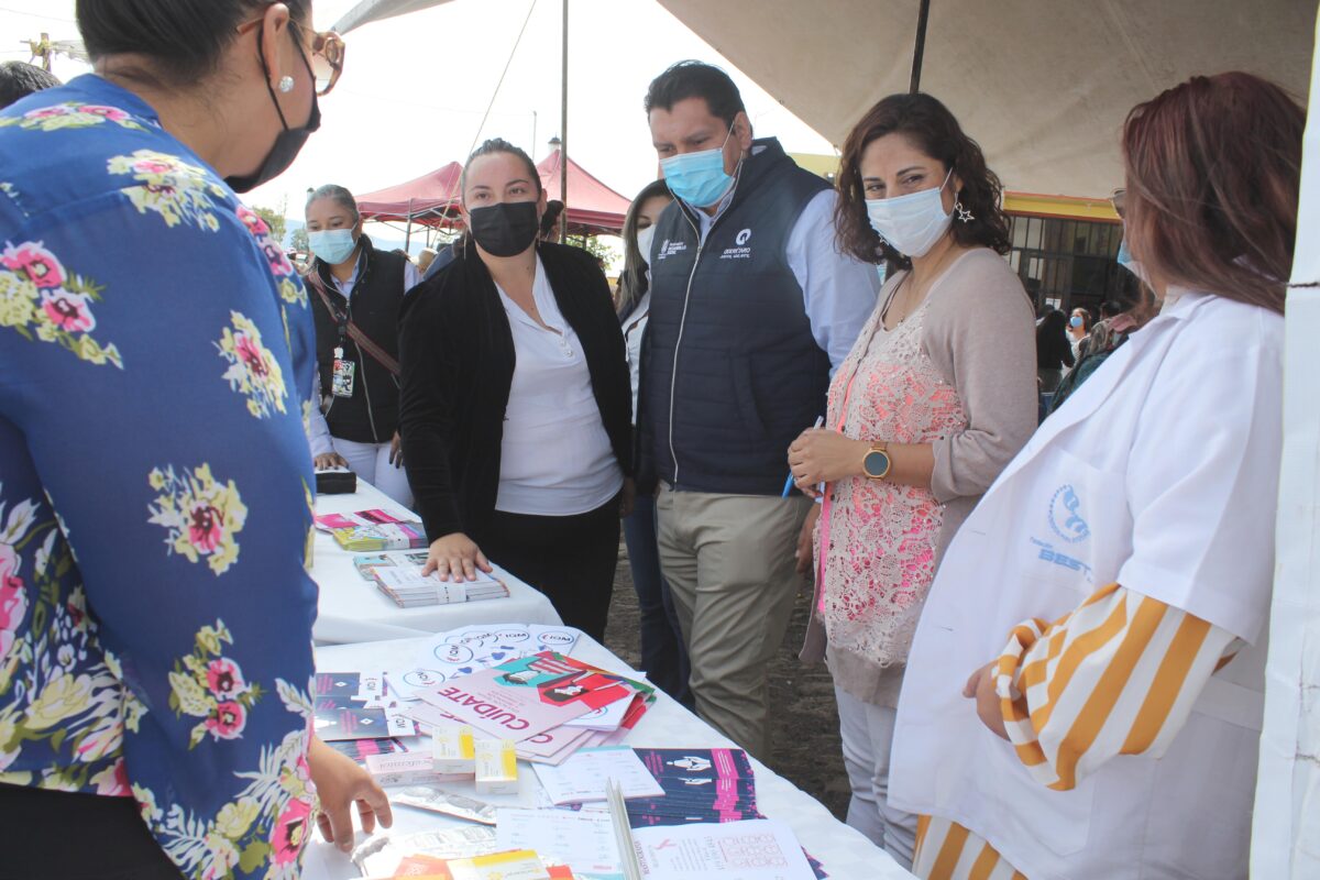 Realizan Feria Intercultural de la Salud: En Ejido Patria Acercan Servicios de Salud y Atención a las Mujeres