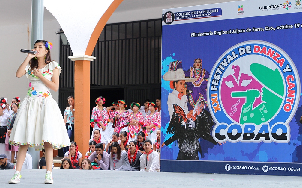 Con sede en Jalpan:  XXI Festival de Danza y Canto del Cobaq, etapa regional
