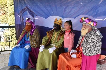 Con Alegría:  Festejan día de Reyes en Cadereyta de Montes