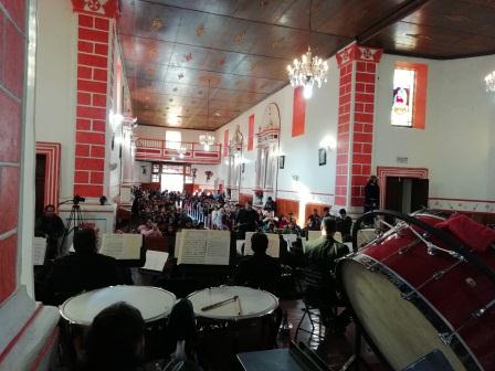 Un éxito: Se presenta la Orquesta Filarmónica del Estado de Querétaro en Pinal de Amoles.