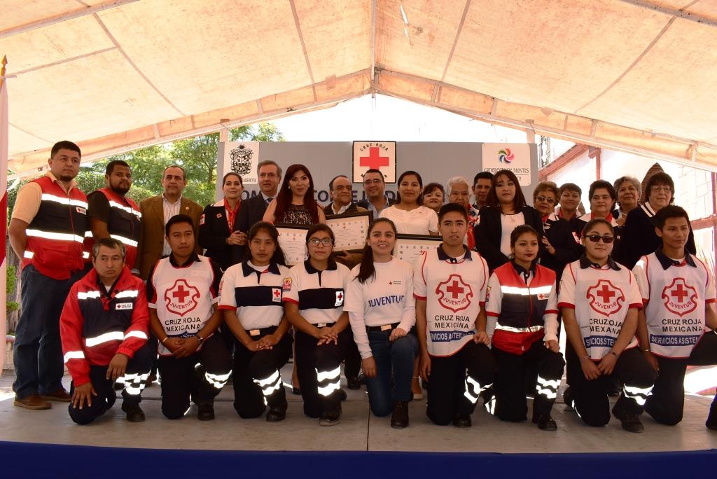 Toma de protesta: Comité de la Cruz Roja delegación Cadereyta