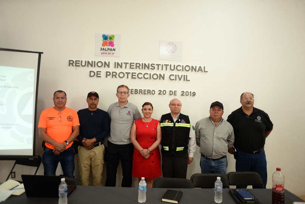 Unifican esfuerzos: Reunión Interinstitucional de Protección Civil en Jalpan de Serra