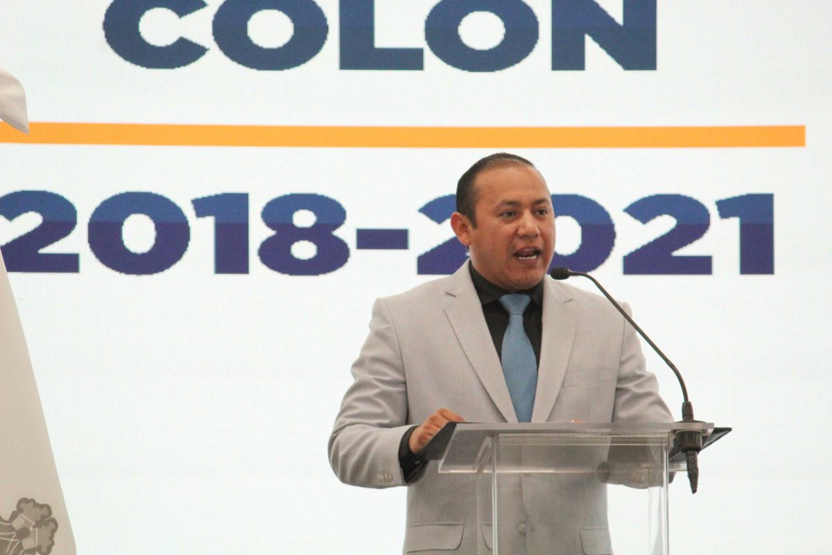 En Instalaciones de Vesta: Presenta Alejandro Ochoa Plan Municipal de Desarrollo Colón