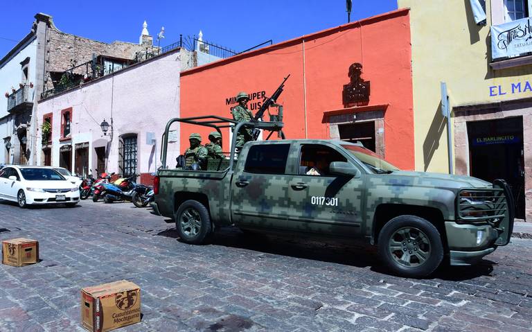 Aumenta presencia: Gendarmería y Ejército en el estado de Querétaro
