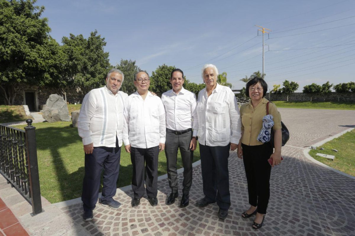 Recibe Gobernador: Embajador de China  y Secretario de Turismo Federal visitan Querétaro