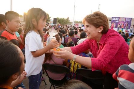 Comienza festejo: Presidenta del DIF Tequisquiapense  celebra su día a los niños