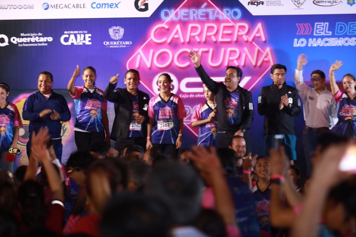 Novena edición: Celebra Municipio de Querétaro Carrera Nocturna