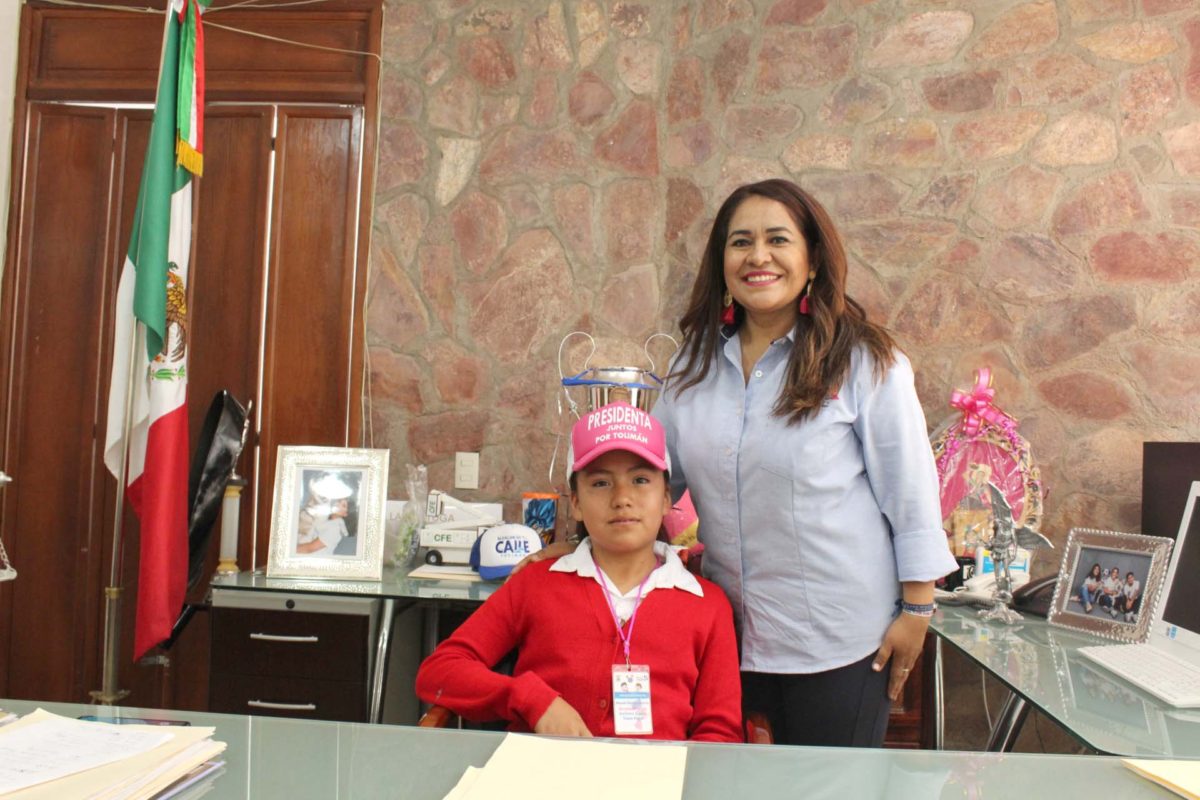 Por Niños en el Gobierno: Participa como Alcaldesa por un día Alejandra Montoya Camacho