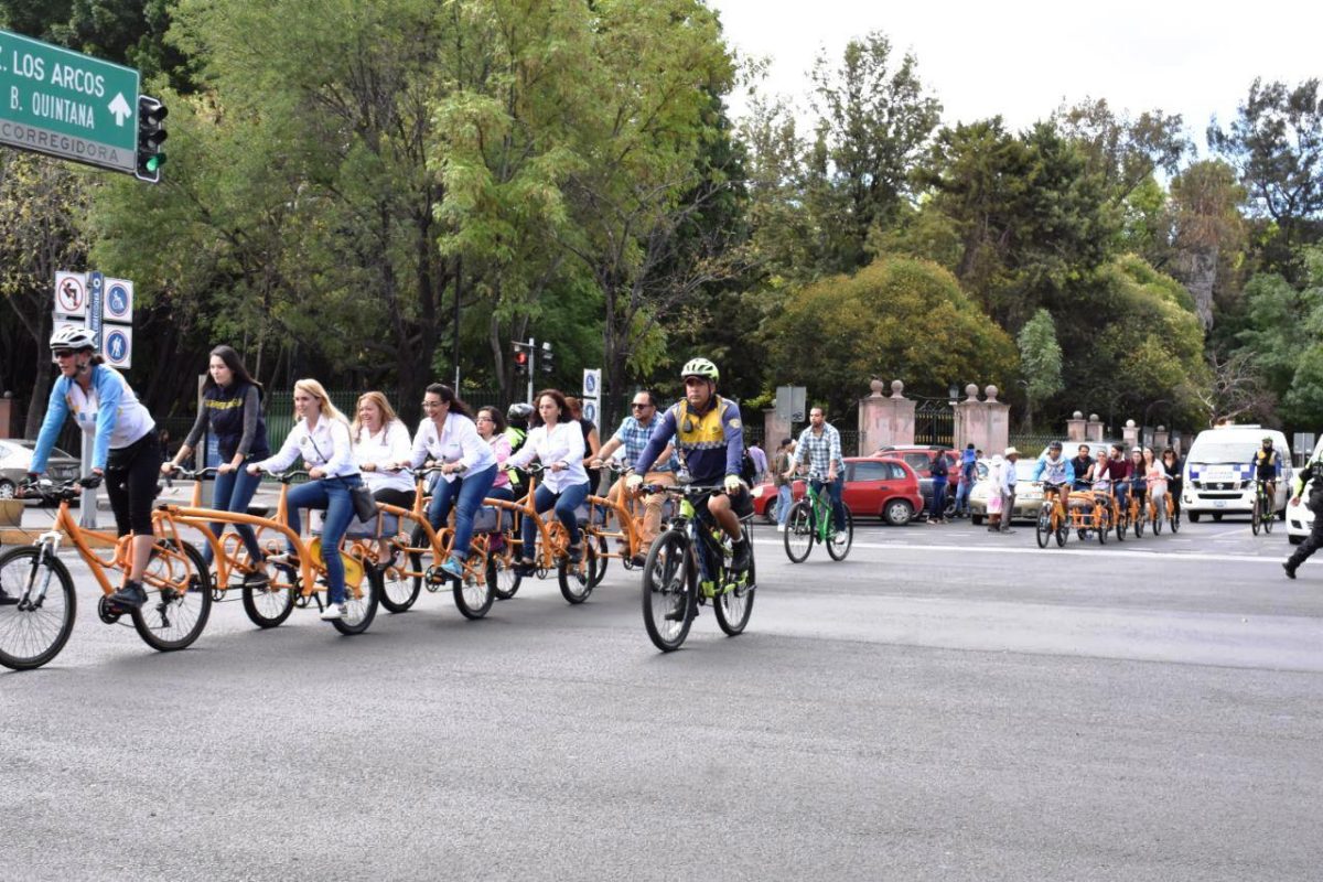 En capital queretana: Segunda Rodada Conmemorativa del Día Mundial de la Bicicleta
