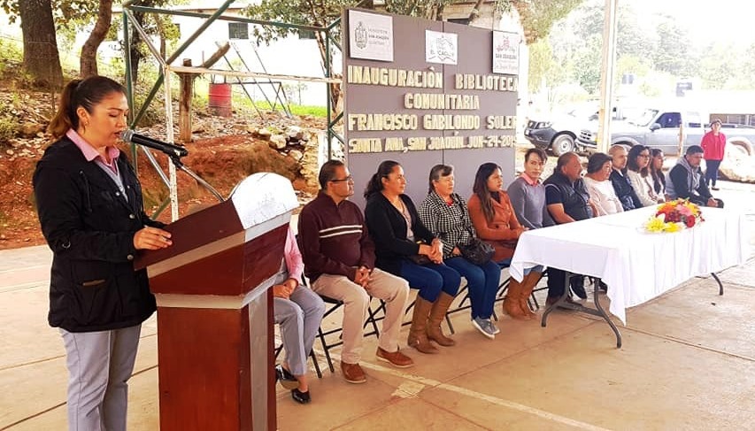 Promoviendo Lectura: Inauguran biblioteca comunitaria en San Joaquín