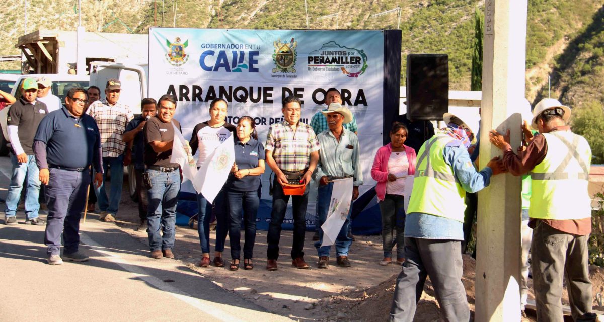 Ampliaran: Red Eléctrica en la comunidad del Frontoncillo en Peñamiller