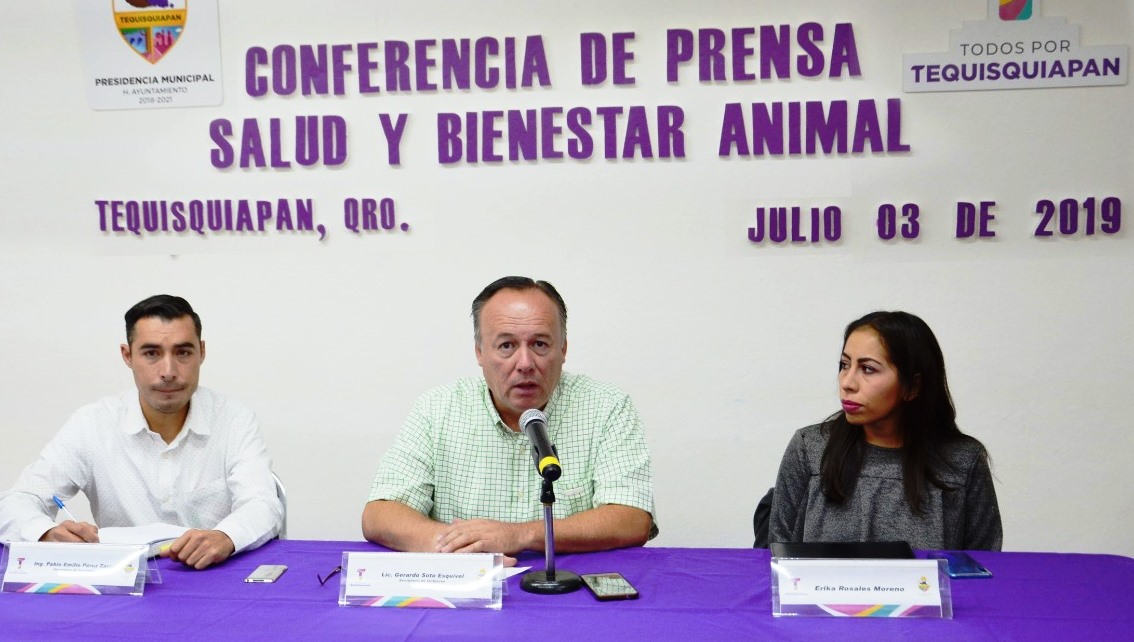 Implementan: Programa de salud y bienestar animal en Tequisquiapan