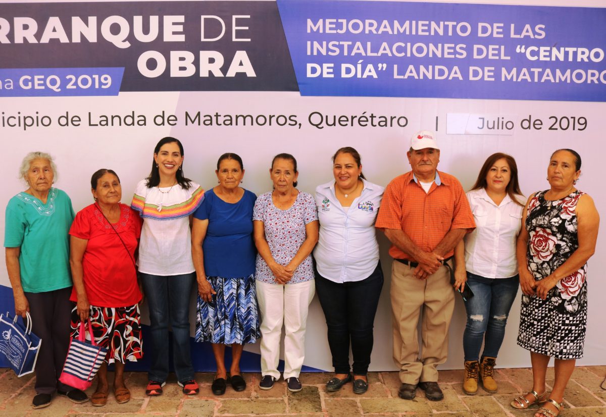 Para los abuelitos: Rehabilitaran Centro de día en Landa de Matamoros