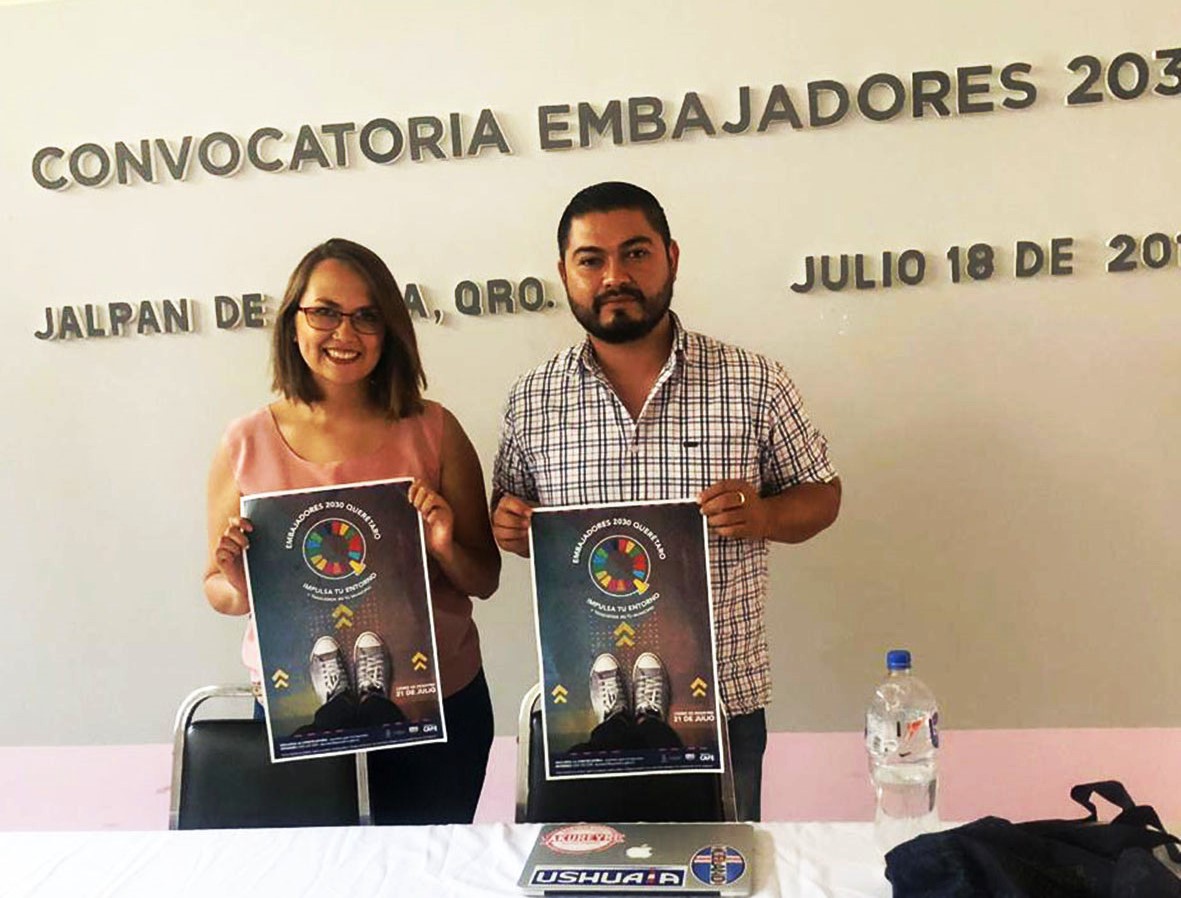 Secretaria de la Juventud: Presentó Convocatoria Embajadores 2030 en Jalpan de Serra