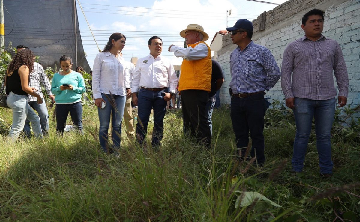 Alcalde de Querétaro: Arranca programa de limpieza de lotes baldíos