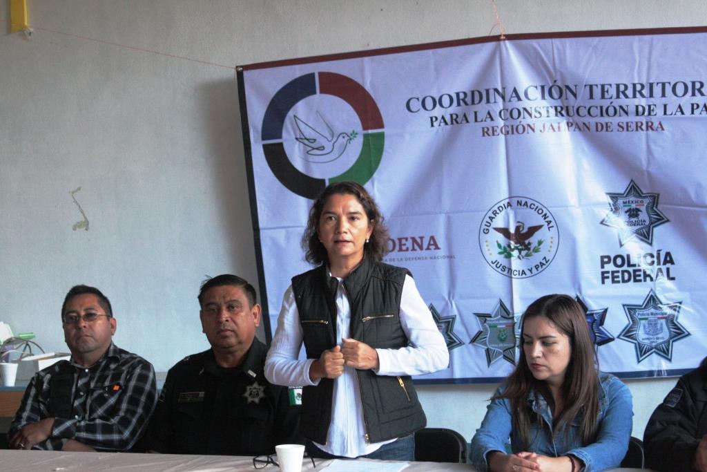 En San Pedro Escanela: Primera Mesa Abierta al público de coordinación en seguridad de Pinal