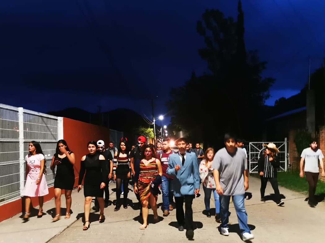 ITQ Unidad Landa: Presenta Gran Noche de leyendas en cabecera municipal
