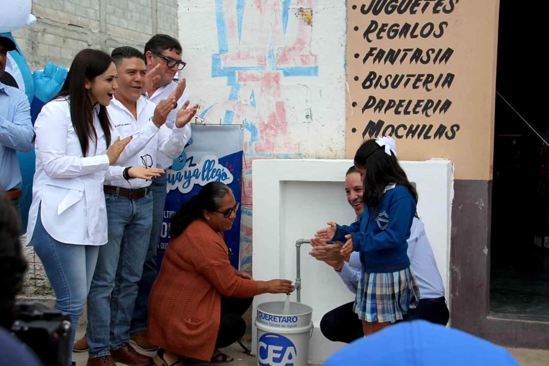 Para diez comunidades: Ponen en marcha Sistema de Agua Potable El Portugués, en Peñamiller