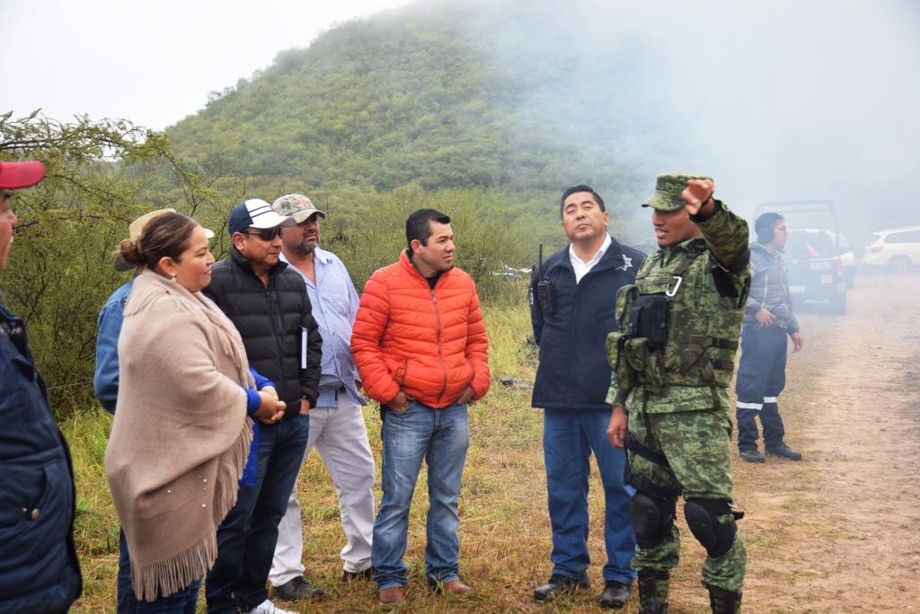 Para estar preparados: Efectivo simulacro de incendio en Landa de Matamoros