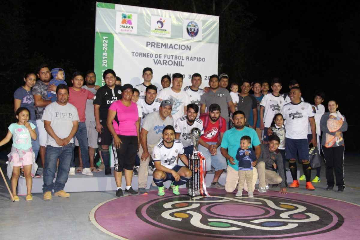 Equipo Saldiveña: Se corona campeón de la Liga Municipal de Fútbol Rápido de Jalpan