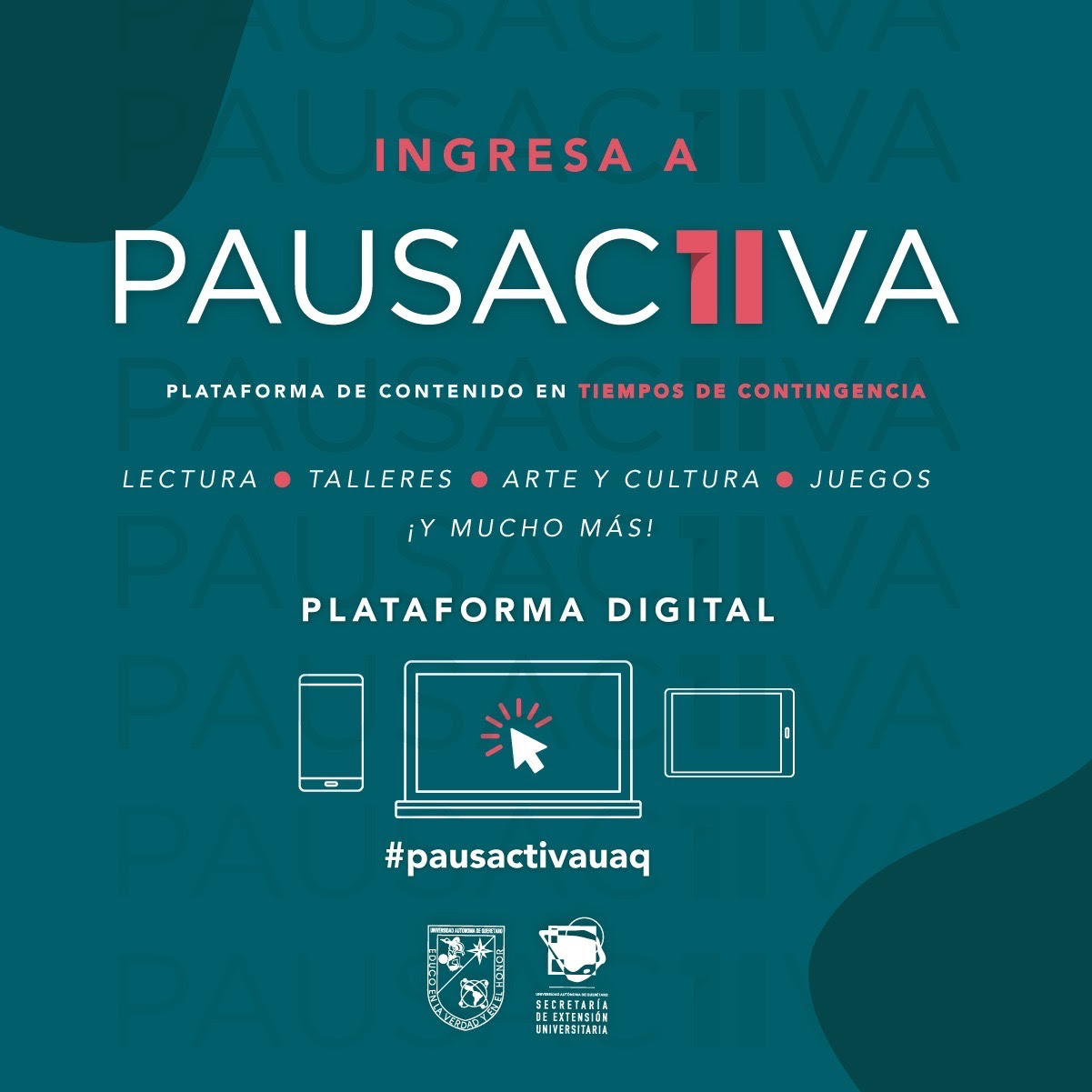 De UAQ: Secretaría de Extensión Universitaria presenta plataforma “Pausa Activa”
