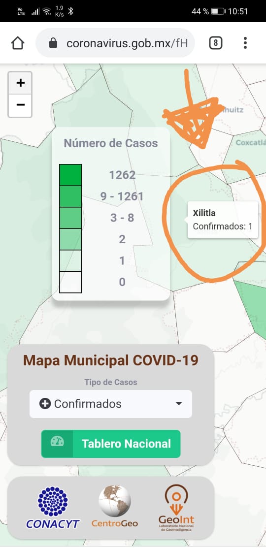 En Querétaro 182 casos de COVID-19