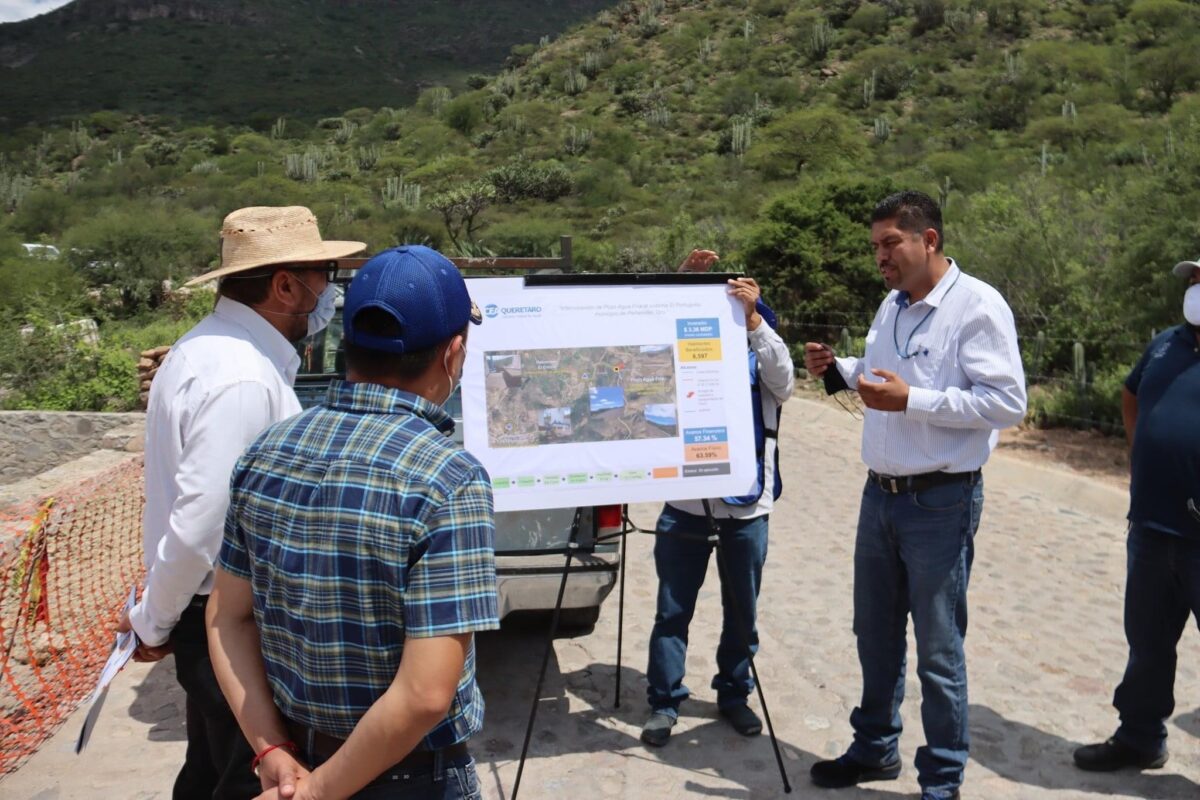 En Peñamiller: Se Inician Trabajos de Equipamiento de la CEA en el Municipio para Abastecimiento de Agua