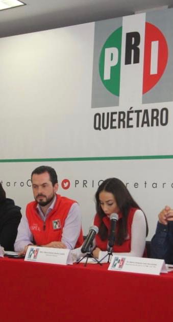 Respalda: El Comité Directivo Estatal de PRI Querétaro a la diputada federal María Alemán.