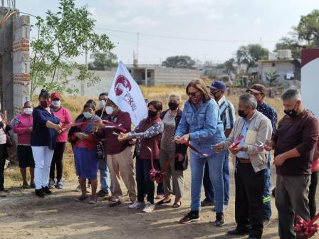 Ampliación: De red de drenaje sanitario en la localidad El Sindicato, Ezequiel Montes.