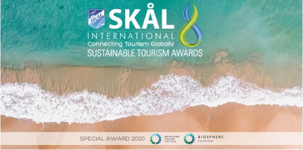 Otorga: Skål International  Premio de Turismo Sostenible a Sierra Gorda Ecotours.