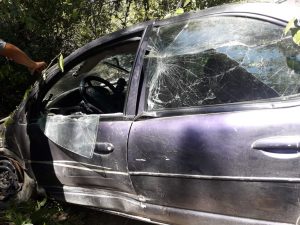 Se accidenta: Conductor de 32 años a la altura de Saldiveña, Jalpan.