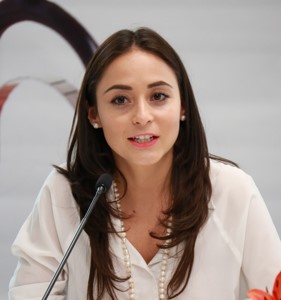 María Alemán: Va por candidatura a la capital.