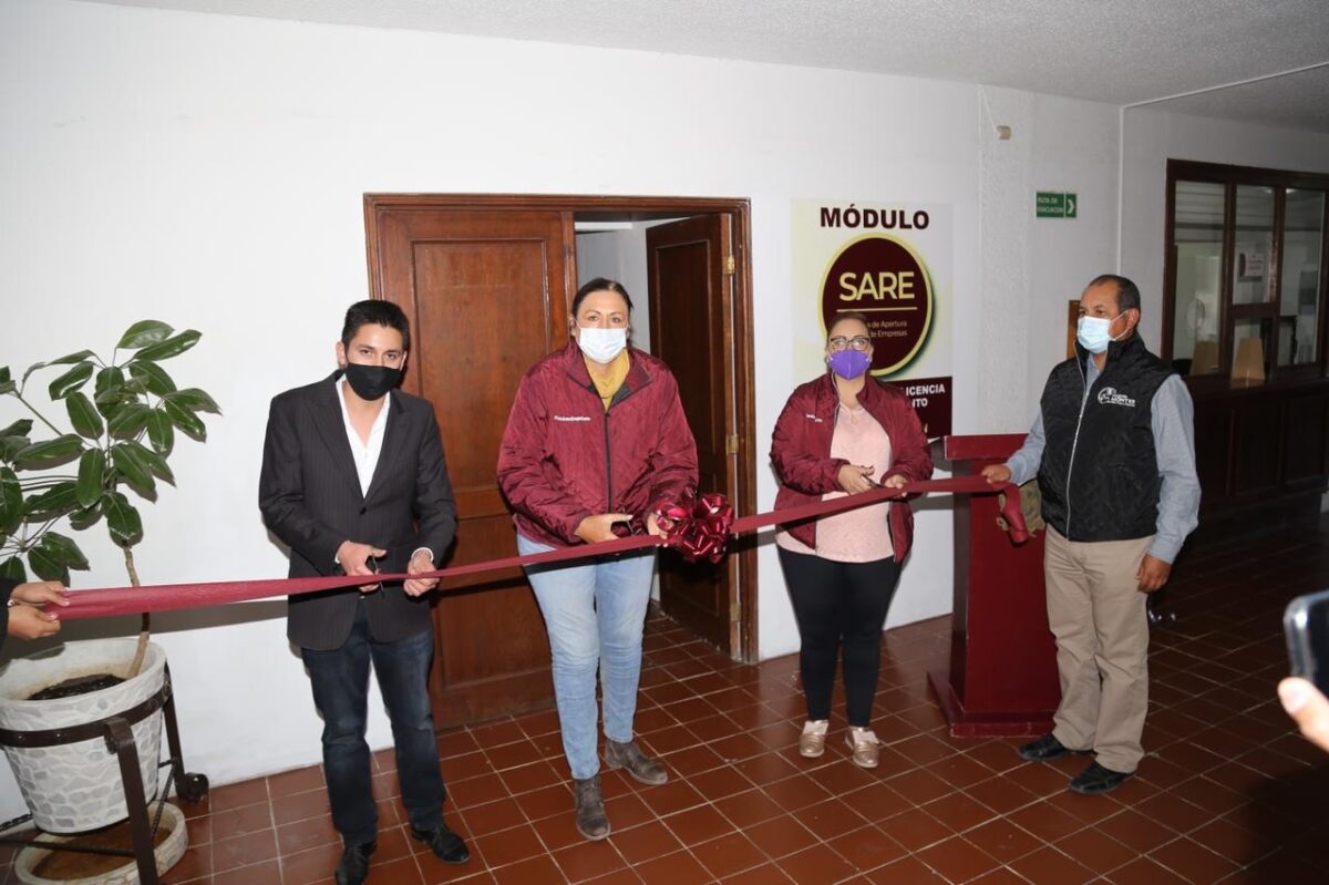 Inauguran oficinas del Sistema de Apertura Rápida de Empresas en Ezequiel Montes.