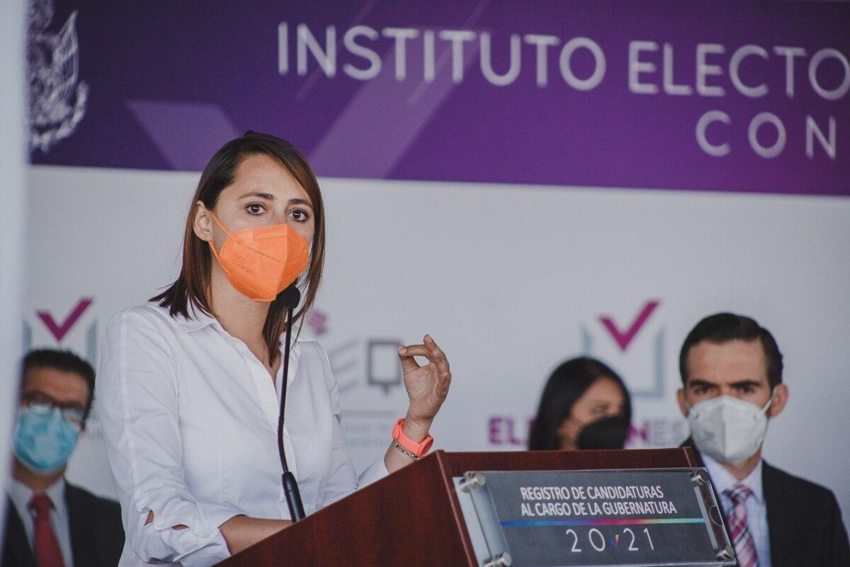 Por Movimiento Ciudadano:Se Registra como Candidata a la Gubernatura Beatriz León Sotelo