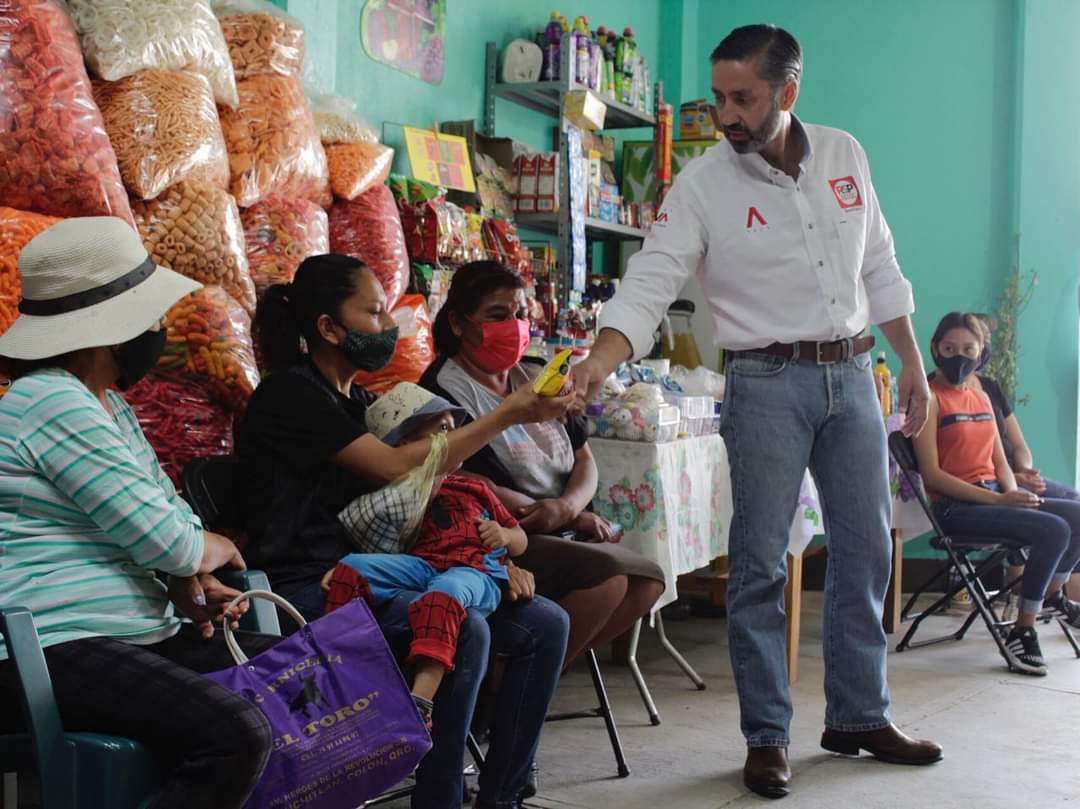 Visitó: El Candidato a Gobernador por el Partido Redes Sociales Progresistas visitó a comunidades de Colón.