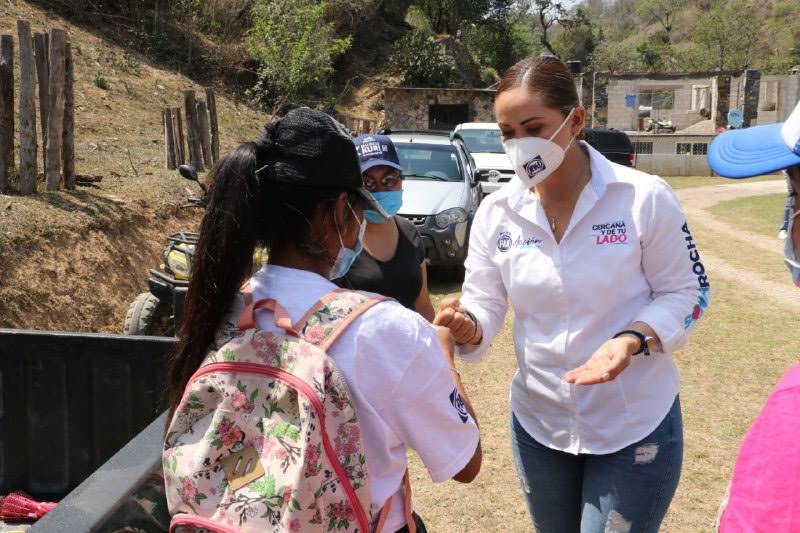 Sonia Rocha:En Pinal de Amoles Expuso su propuesta de 6 ejes Candidata a la diputación Federal