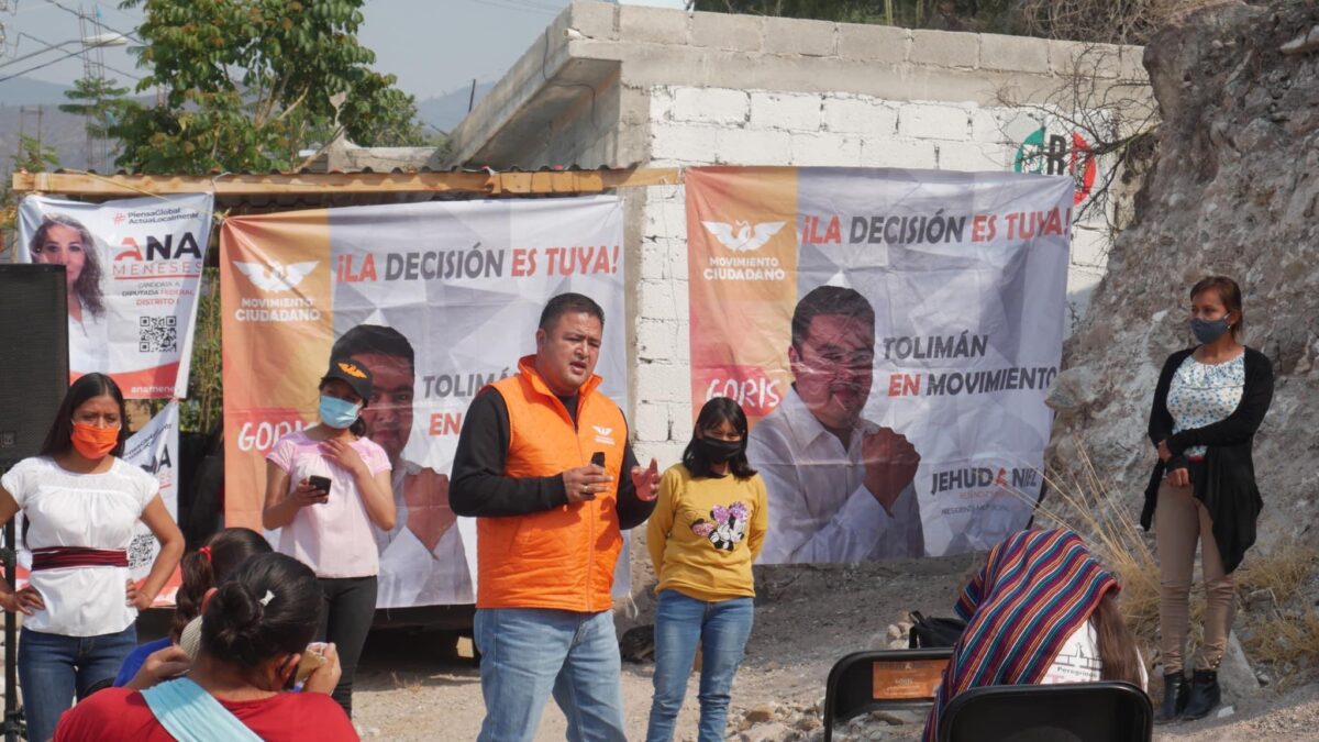 Avanza por las Comunidades de Tolimán con su Propuesta de Gobierno Jehudaniel Reséndiz Martínez de Movimiento Ciudadano