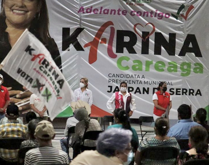 Puerto de San Nicolás, el corazón del priísmo en Jalpan: Karina Careaga