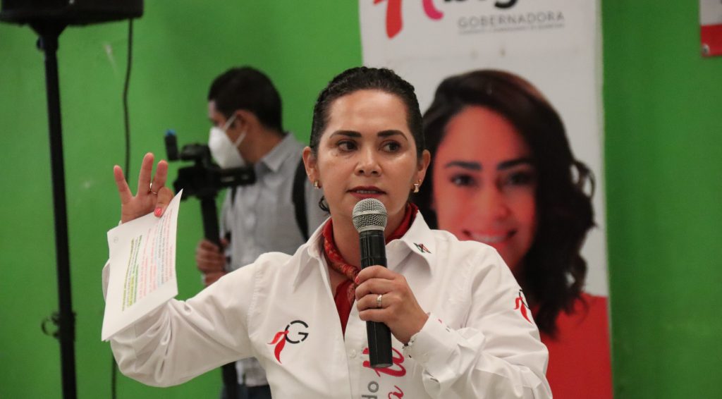 Proyecto legislativo:  Gaby Díaz dijo que su proyecto legislativo está enfocado a la cercanía y atención a la mujer.