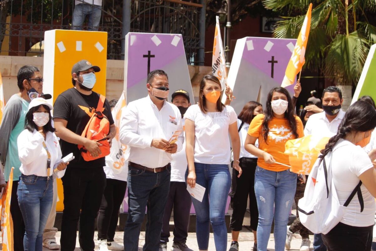 En Recorrido por el Jardín Municipal Jehudaniel en compañía de Bety León se comprometen por Tolimán