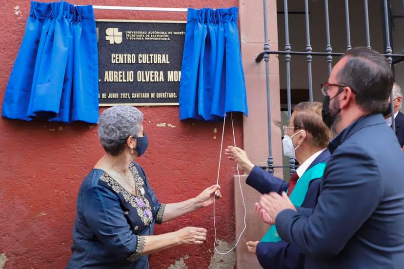 Inauguran Centro Cultural “Aurelio Olvera Montaño” de la UAQ.