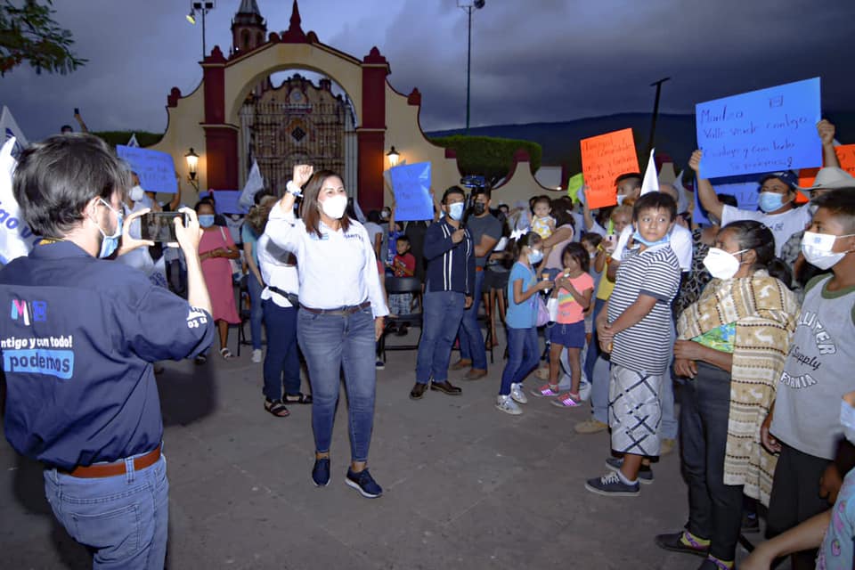 Con gran éxito: Maritza Pedraza Mar realizó el cierre de su campaña.