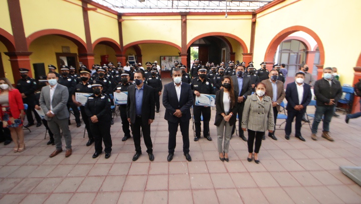 Policía Municipal de Colón reciben estímulos económicos al buen desempeño