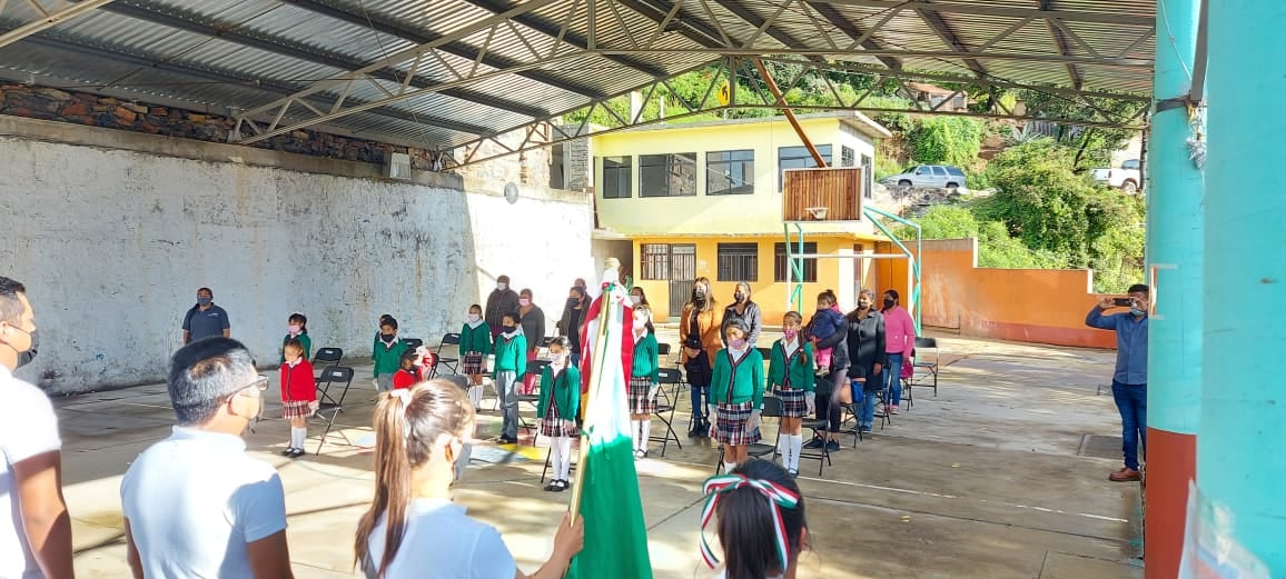 En San Joaquín:  Dan inicio al ciclo 2021-2022 la primaria comunitaria “Vicente Guerrero”