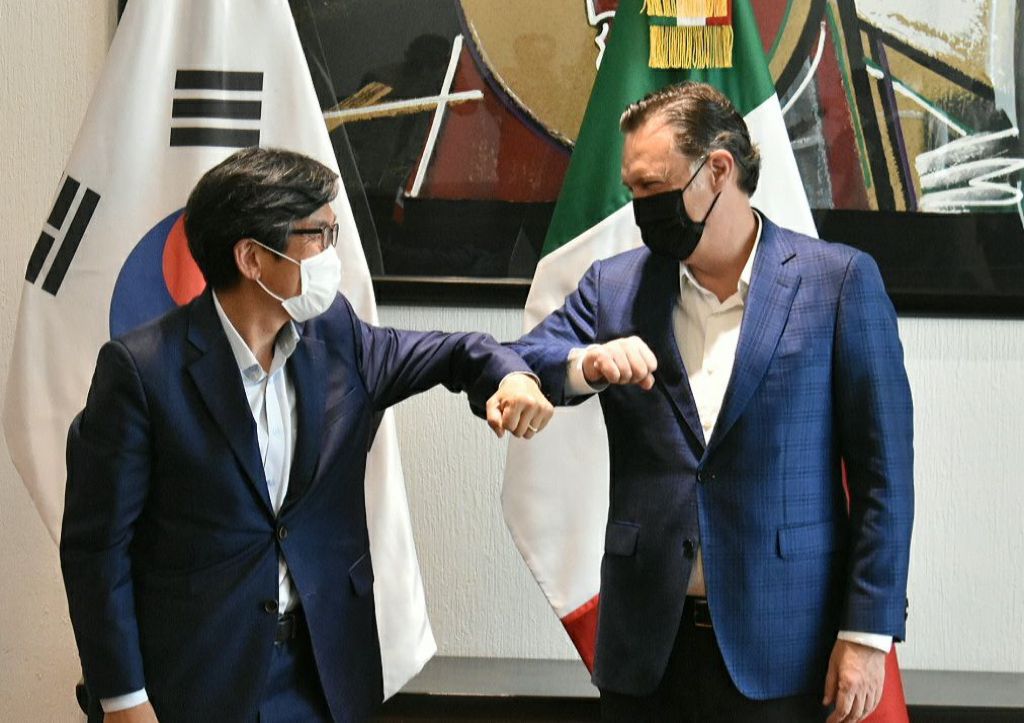 Harán sinergia: Querétaro y Corea asegura Mauricio Kuri.