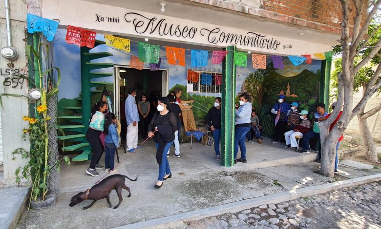 Colectivo Xa´miní:  Inauguran el primer museo comunitario en la delegación Villa Progreso.